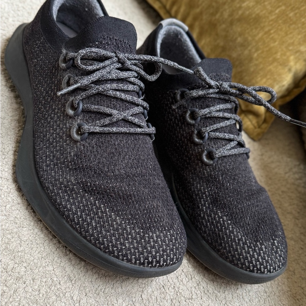 Allbirds Tree Dashers Charcoal Black Knit Sneakers 12.5